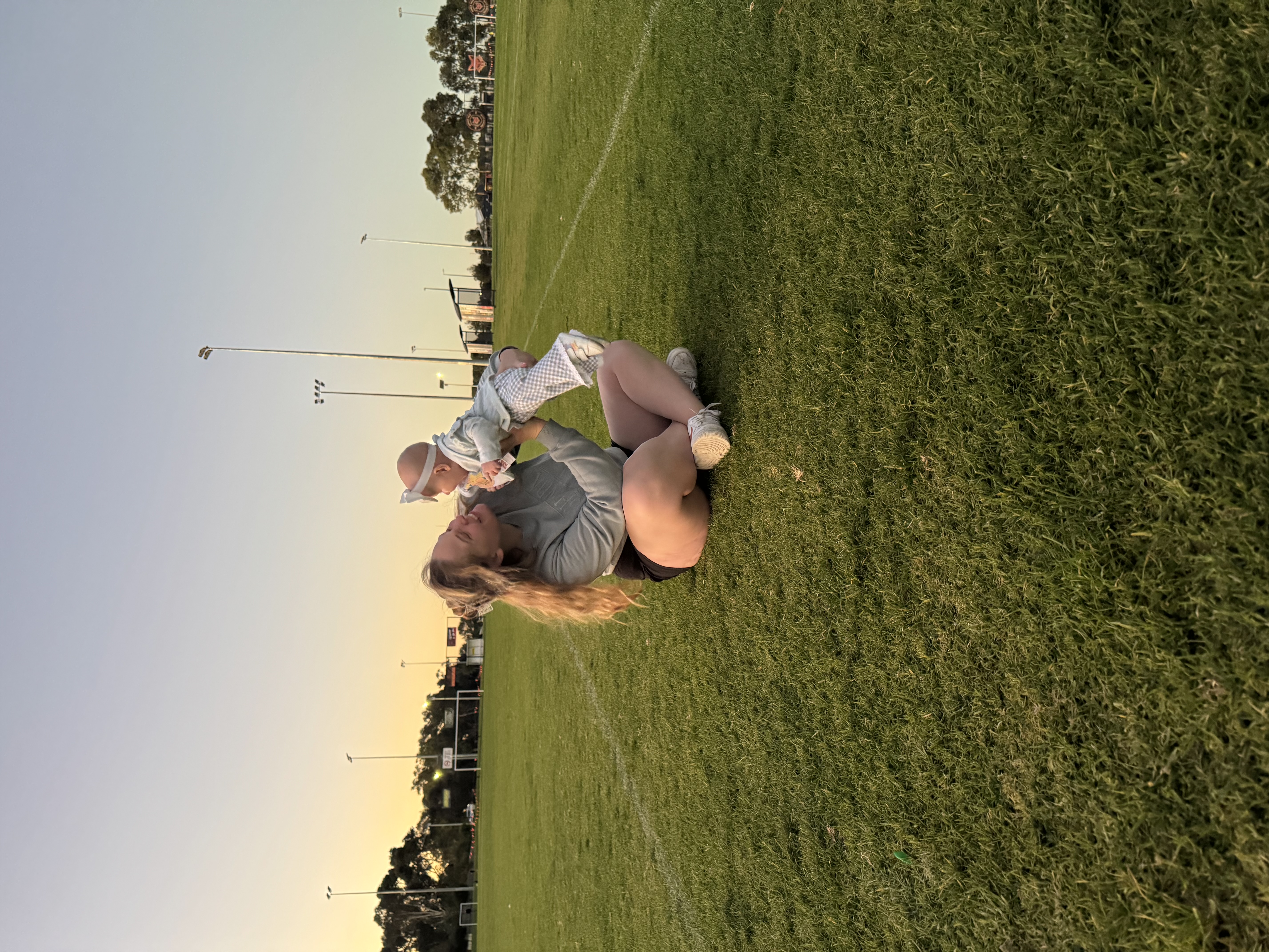 Mother and baby